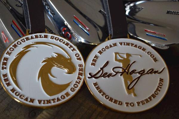 BEN HOGAN VINTAGE BAG TAG - GOLD MEMBER including postage