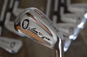 Ben Hogan 1981 Apex II Cameo Black 2/E iron set - Hogan forged blade restored . #7