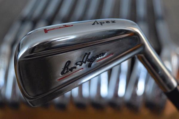 Ben Hogan Iron Set - Vintage 1988 Apex Redline Refurbished 1/E and Sand Iron - Apex 4 shafts # 17